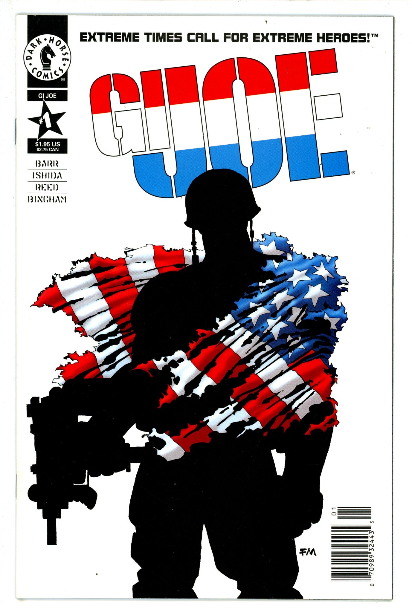 GI Joe 1 Newsstand VF+ (1995)