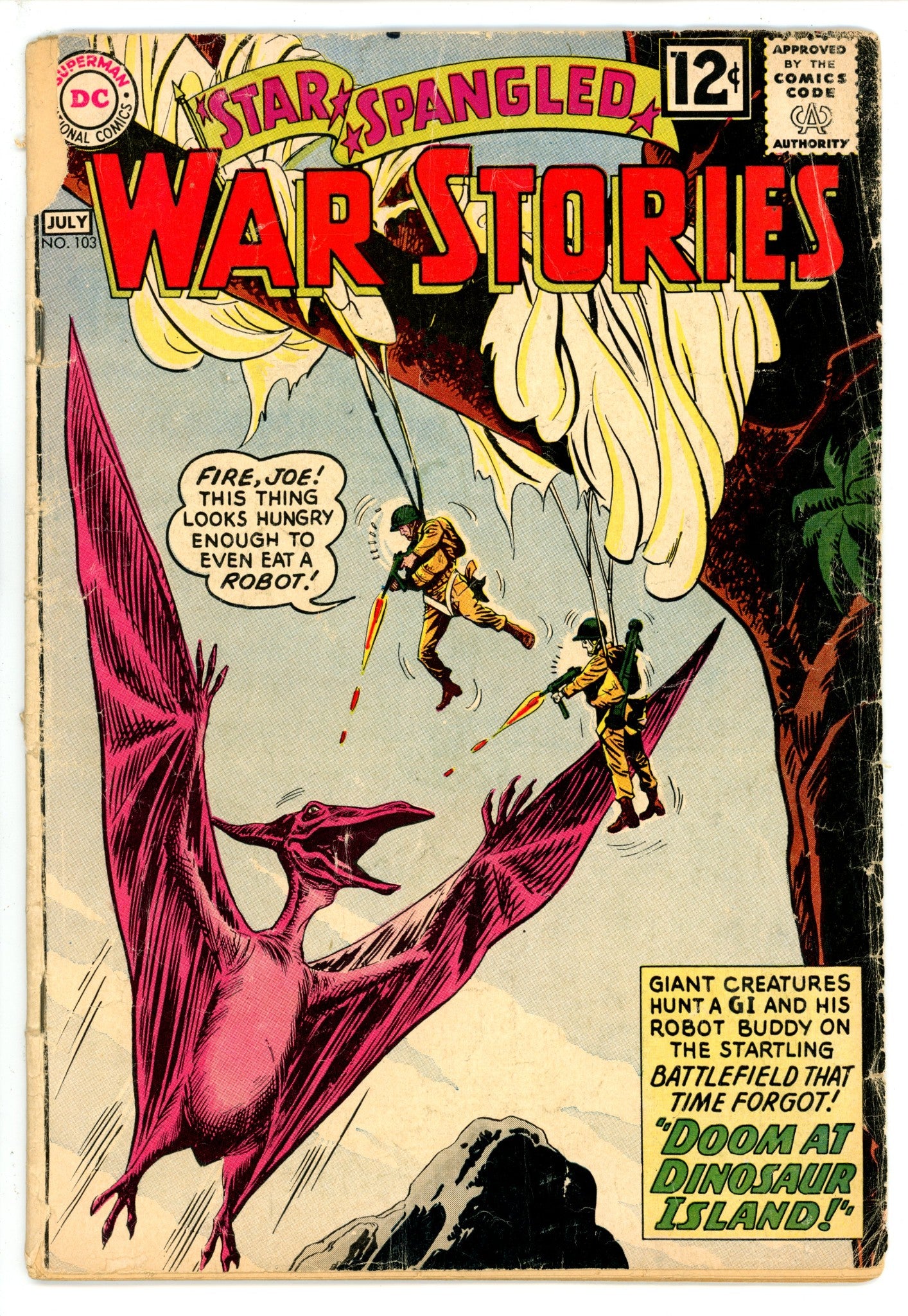 Star Spangled War Stories 103 GD-