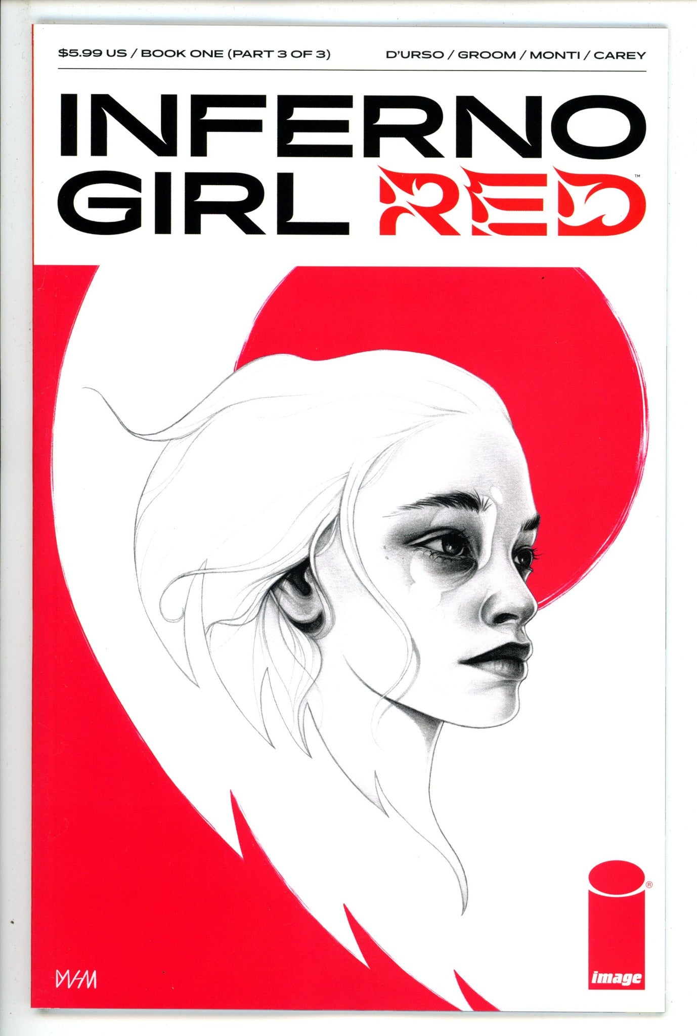Inferno Girl Red Book One 3 Obrien-Georgeson Variant (2023)