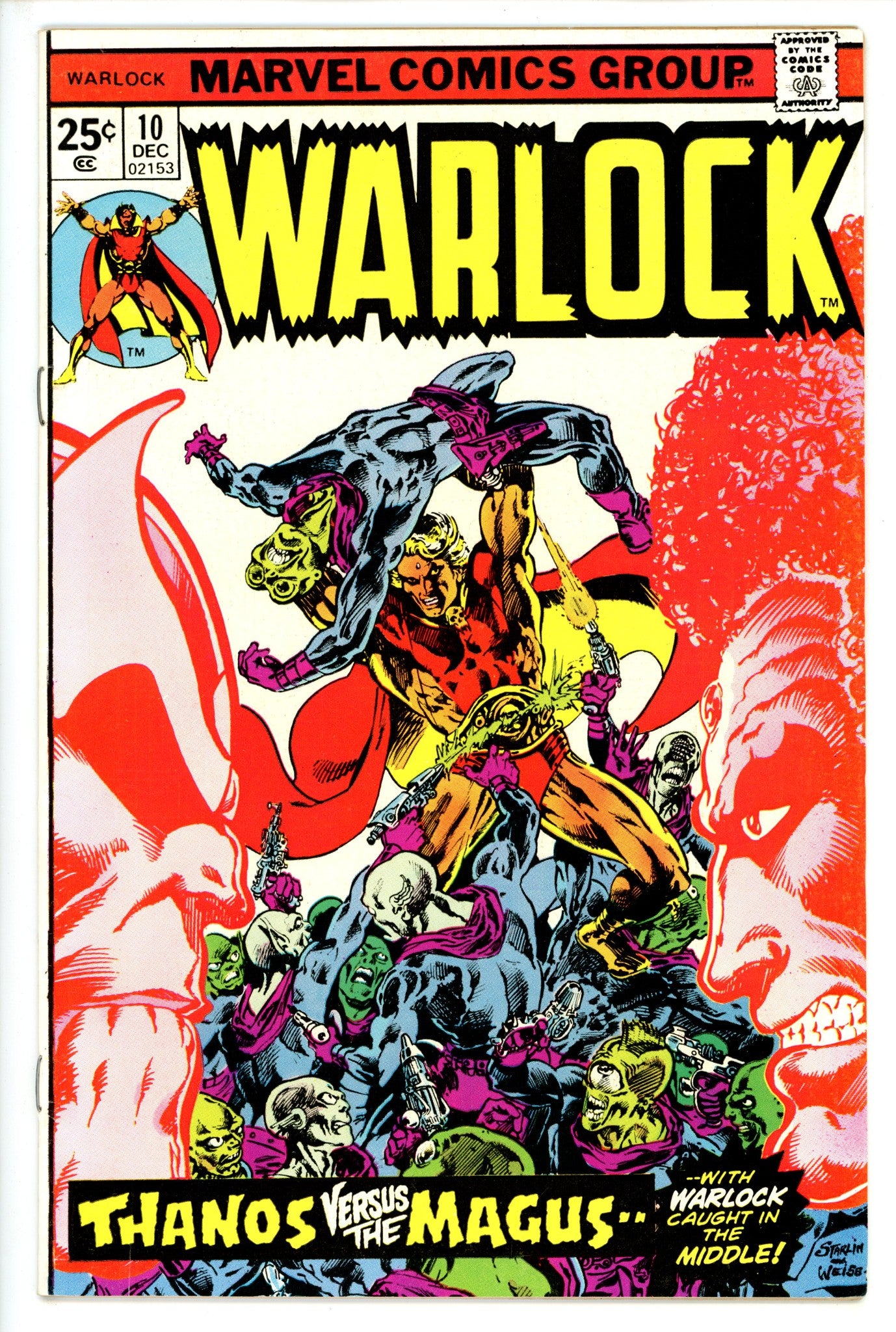 Warlock Vol 1 10 VF-