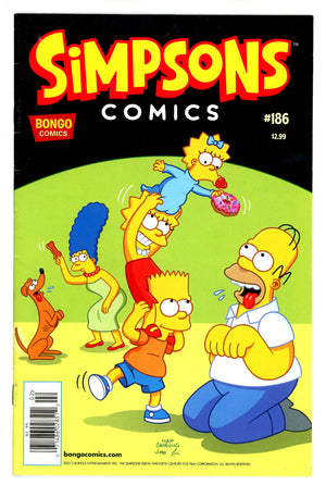 Simpsons Comics 186 Newsstand FN