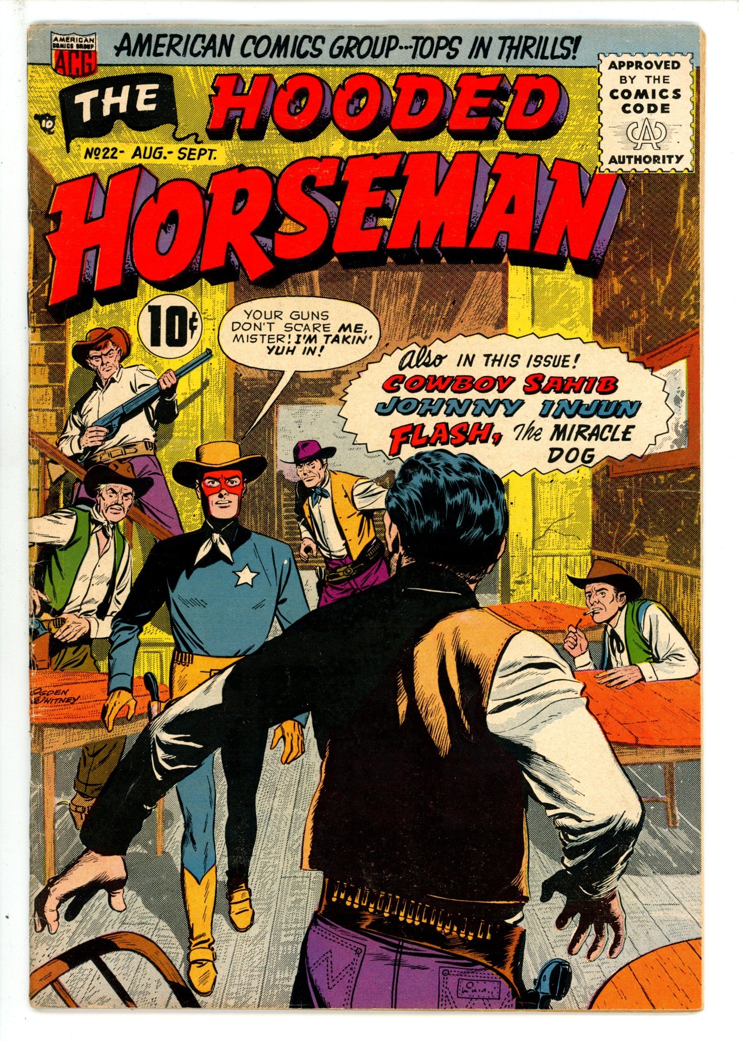 The Hooded Horseman 22 VG/FN (1955)