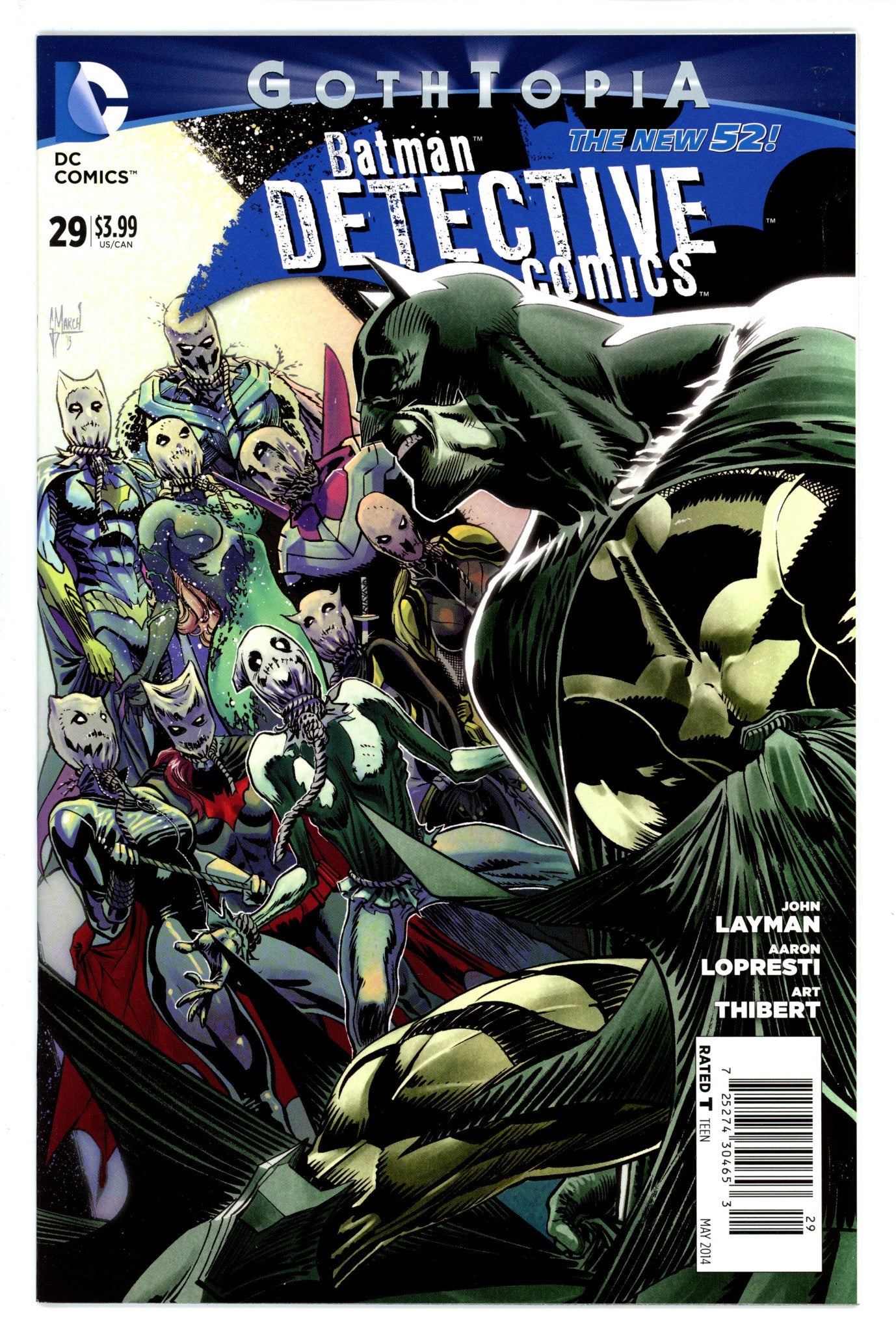 Detective Comics Vol 2 29 Newsstand NM-