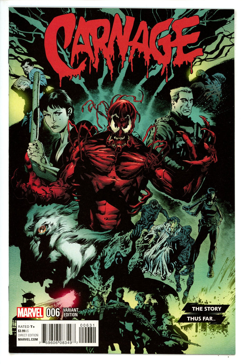 Carnage Vol 2 6 Variant NM