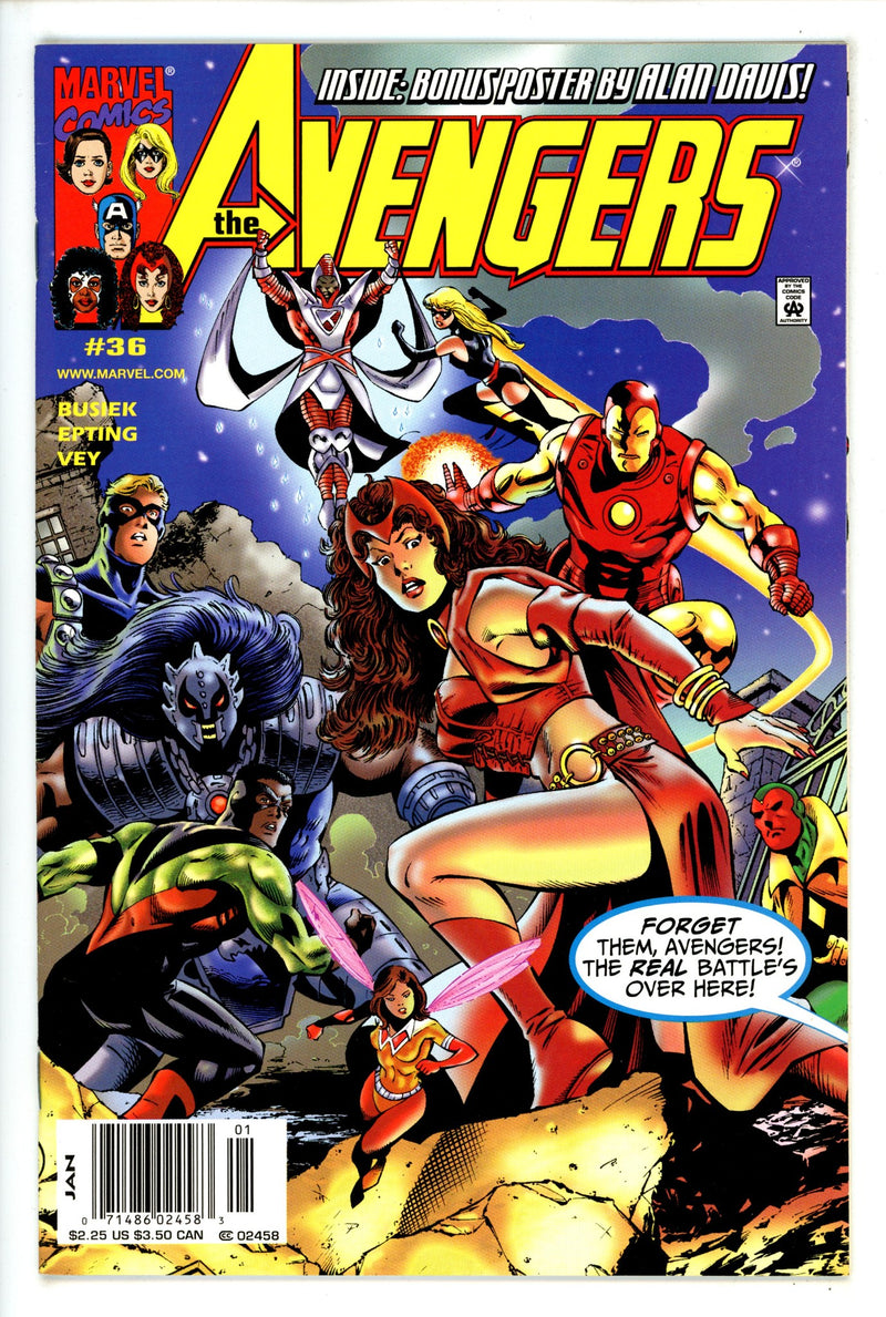 Avengers Vol 3 36 Newsstand