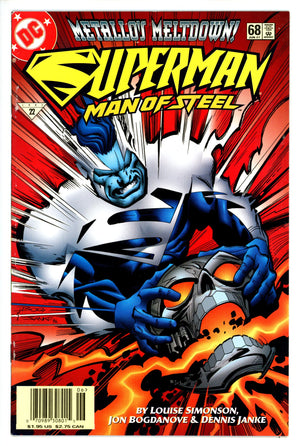 Superman: The Man of Steel 68 Newsstand