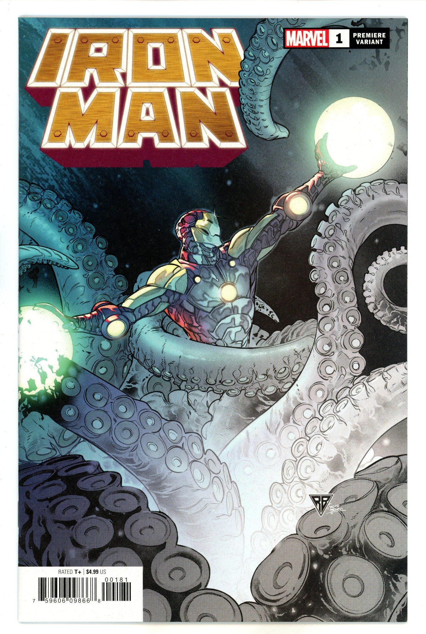 Iron Man Vol 6 1 Premiere Variant