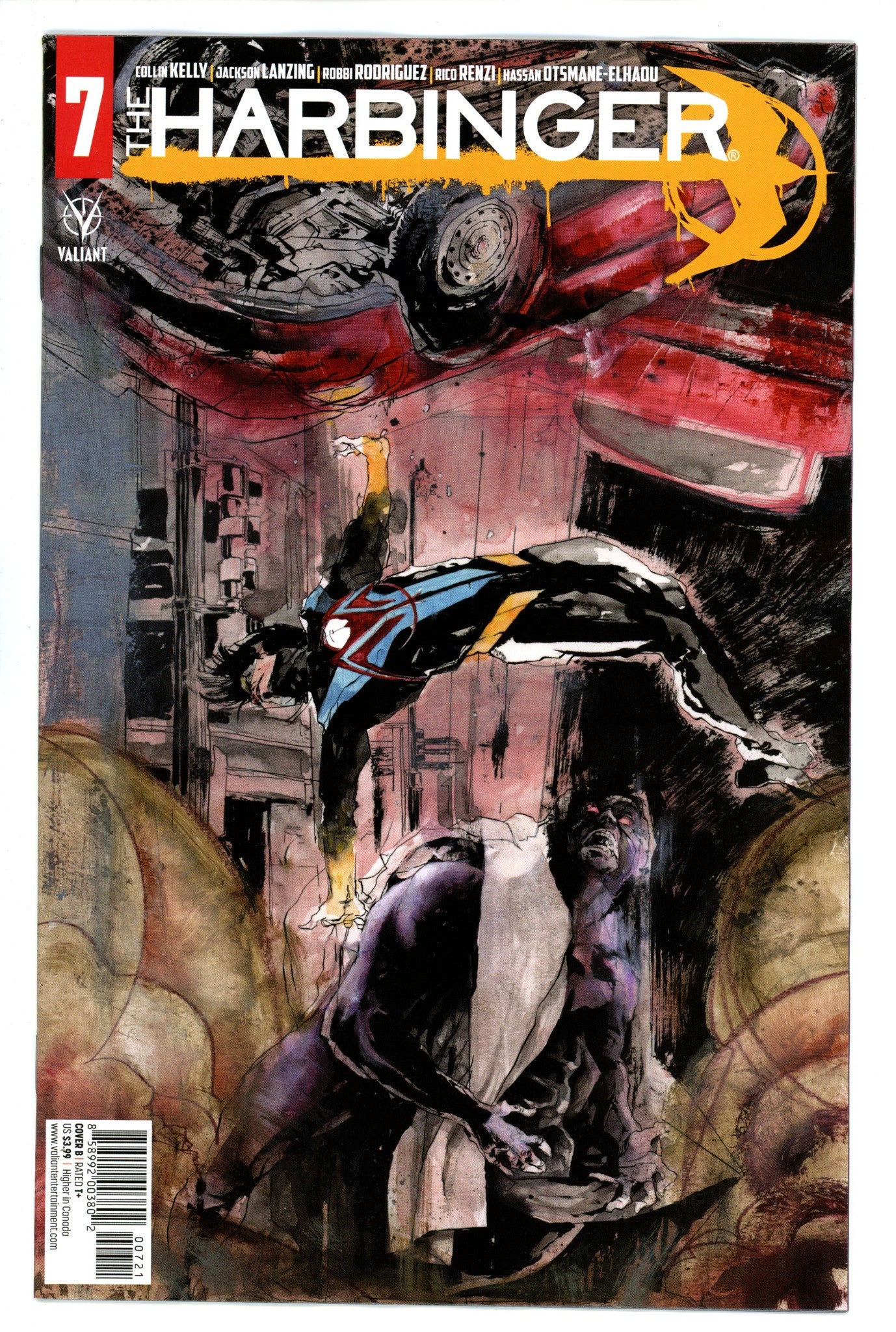 Harbinger Vol 3 7 Barravechhia Variant (2022)