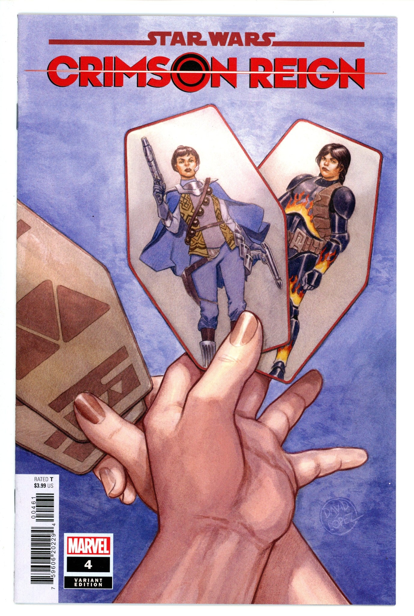 Star Wars: Crimson Reign 4 Lopez Incentive Variant NM (2022)