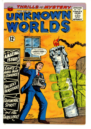 Unknown Worlds 16 FN- (1962)