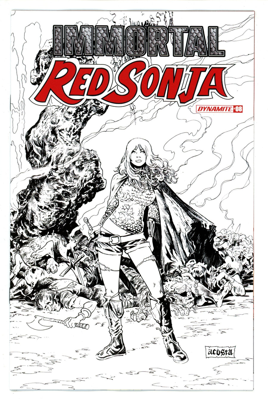 Immortal Red Sonja 8 Acosta Variant
