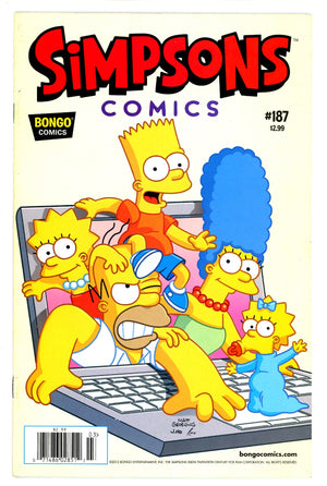 Simpsons Comics 187 Newsstand FN