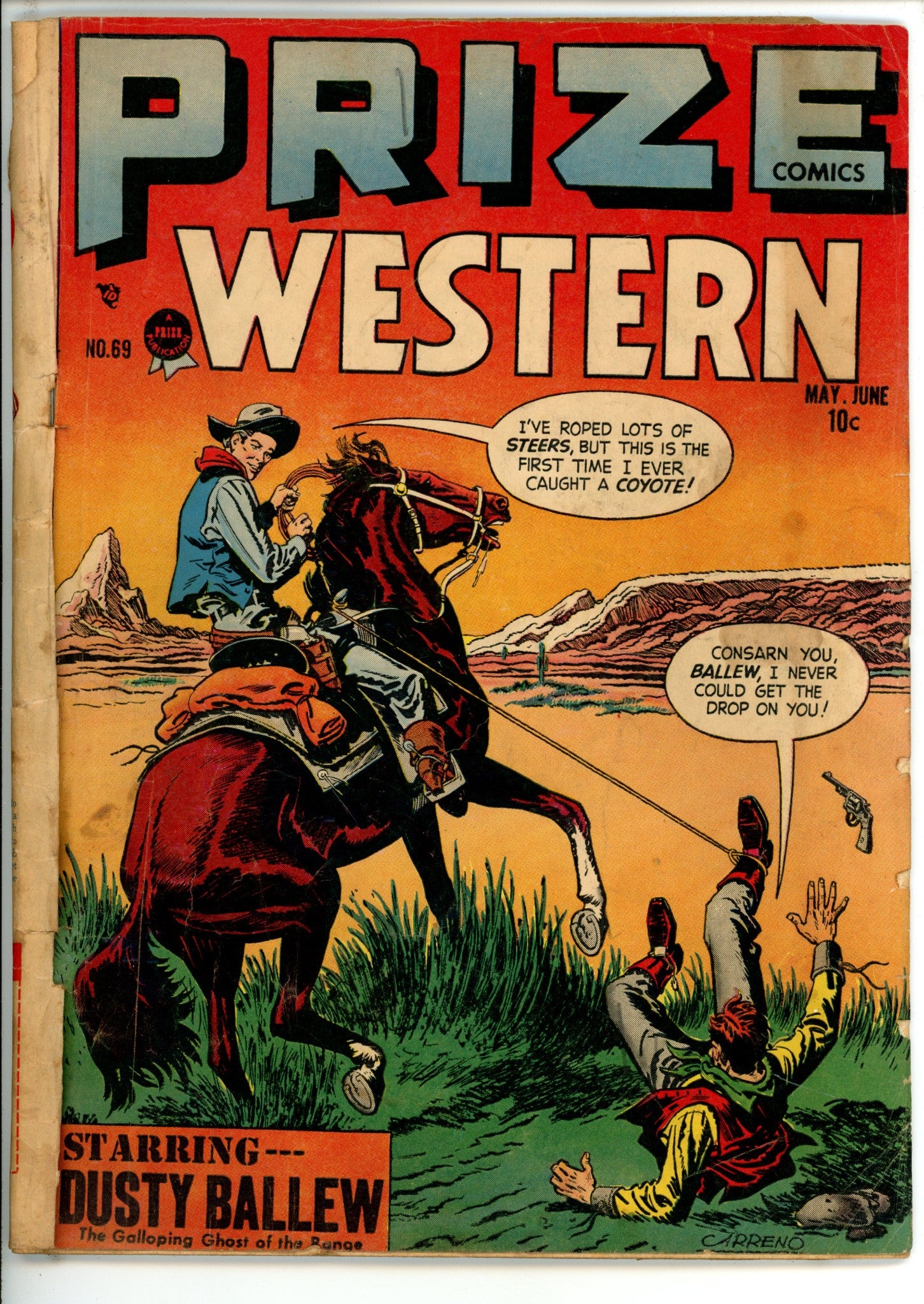 Prize Comics Western 69 FR/GD (1948)