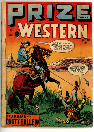 Prize Comics Western 69 FR/GD (1948)