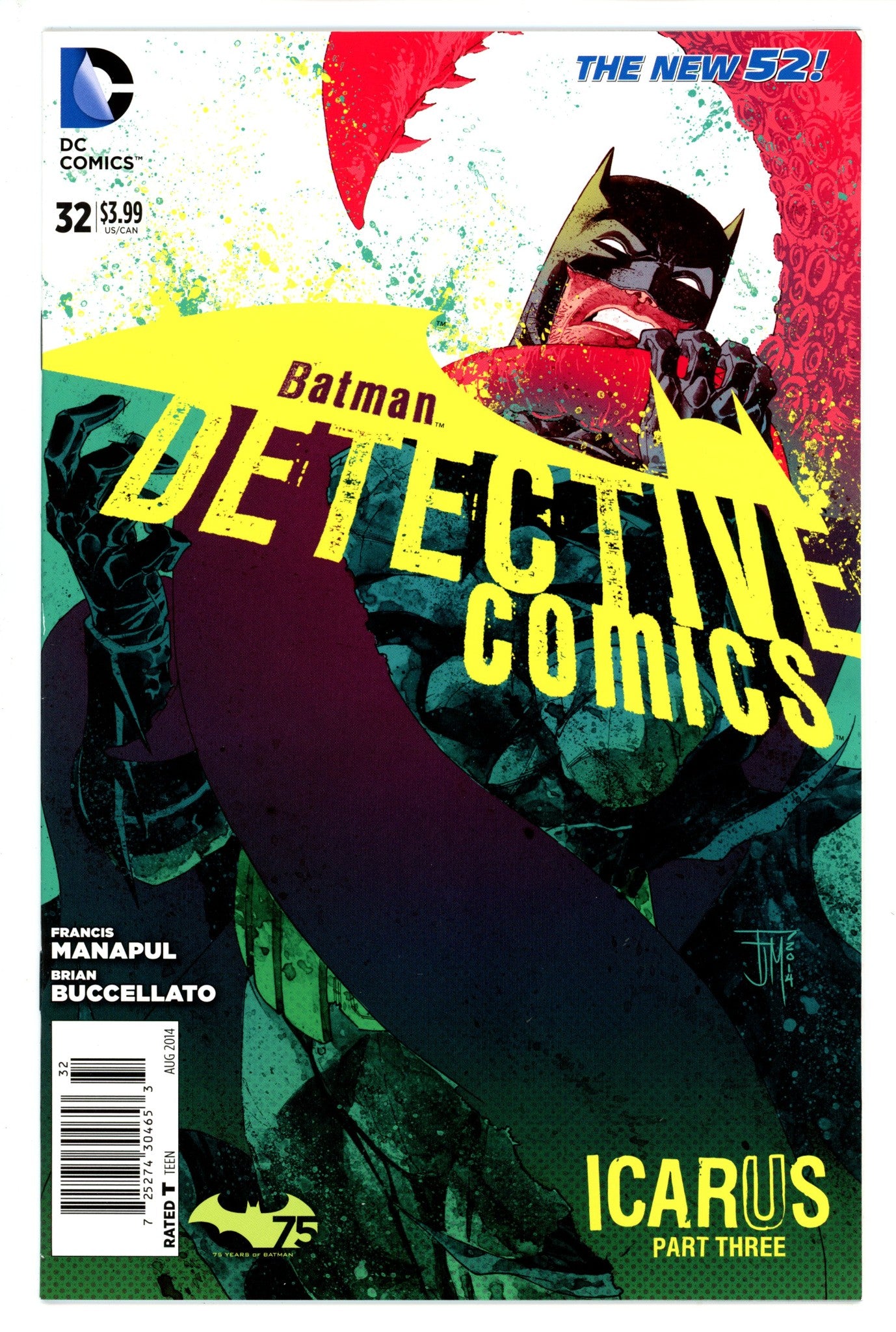 Detective Comics Vol 2 32 Newsstand VF/NM