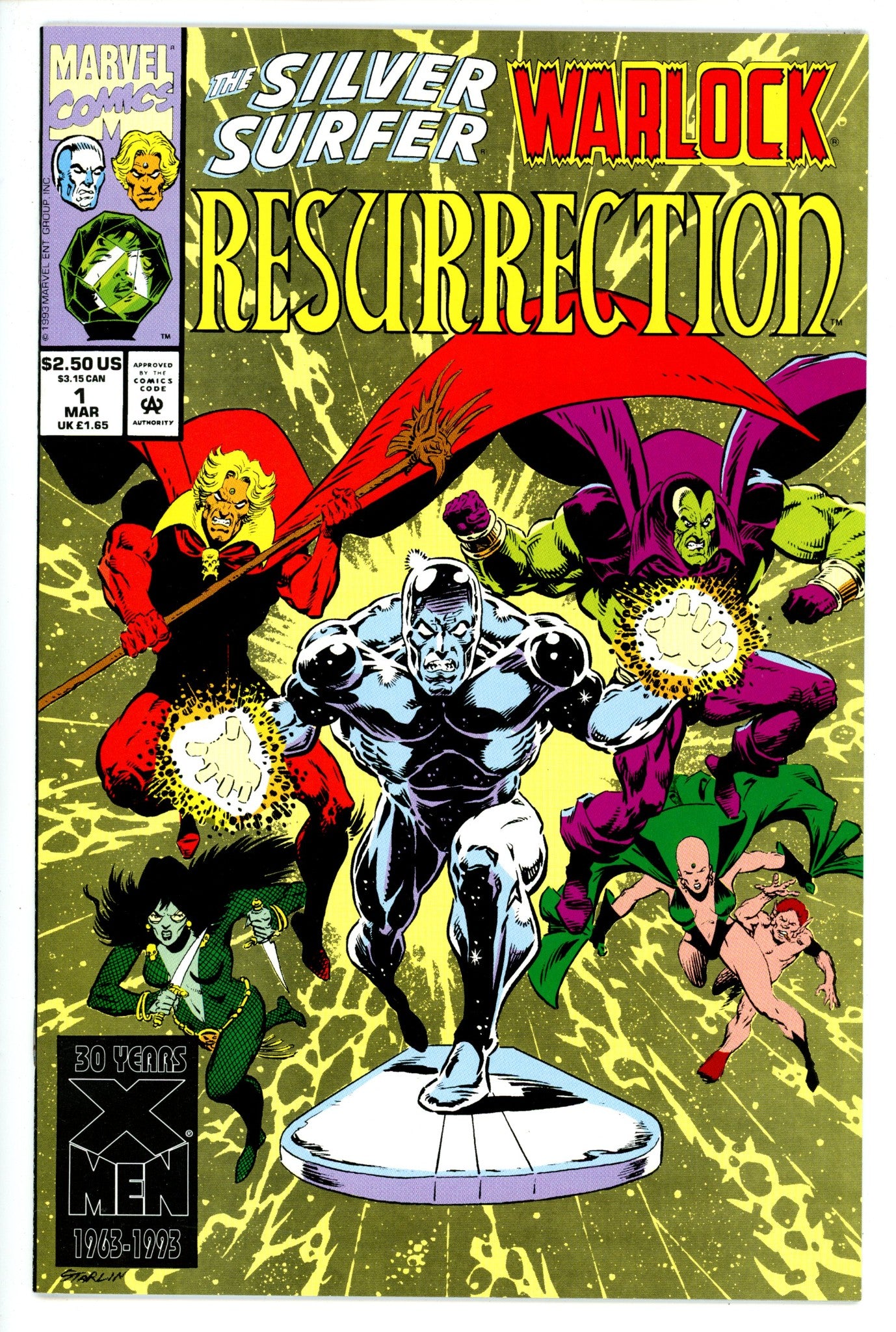 Silver Surfer / Warlock: Resurrection 1