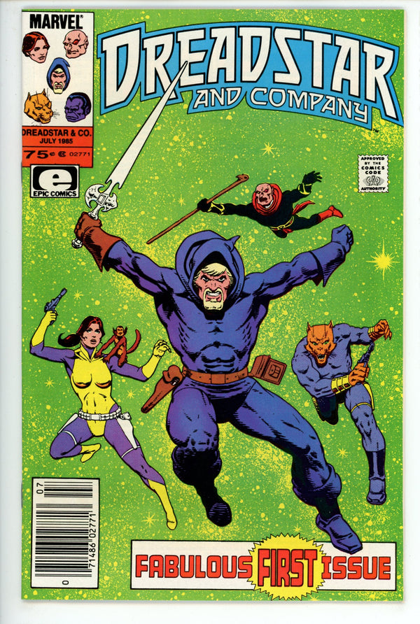 Dreadstar and Company 1 Newsstand
