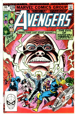 The Avengers Vol 1 229 (1982)