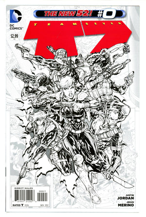 Team 7 0 Lashley B&W Variant VF