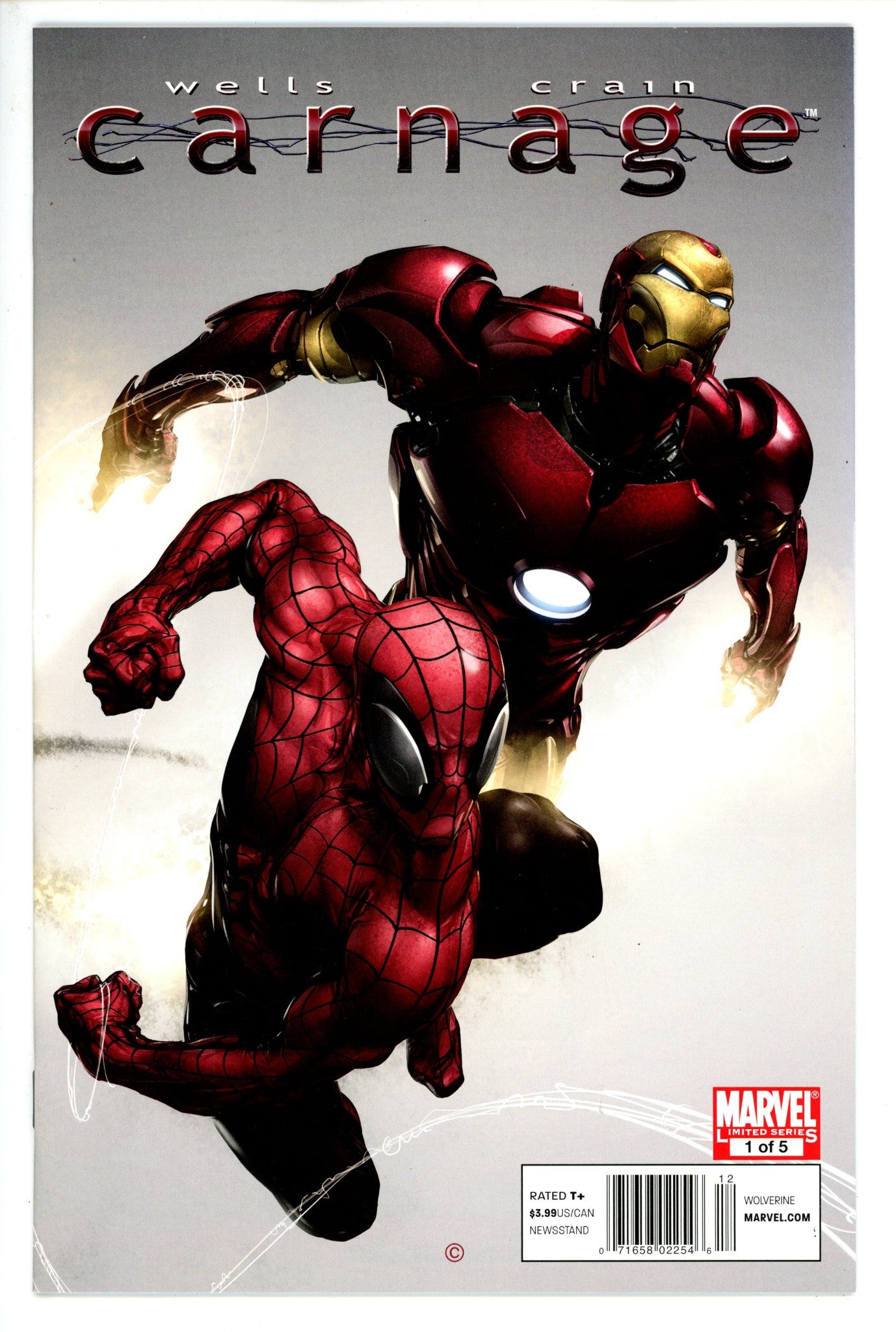 Carnage Vol 1 1 Newsstand VF/NM