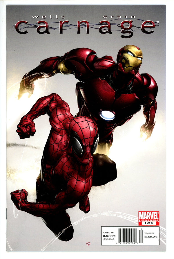 Carnage Vol 1 1 Newsstand VF/NM