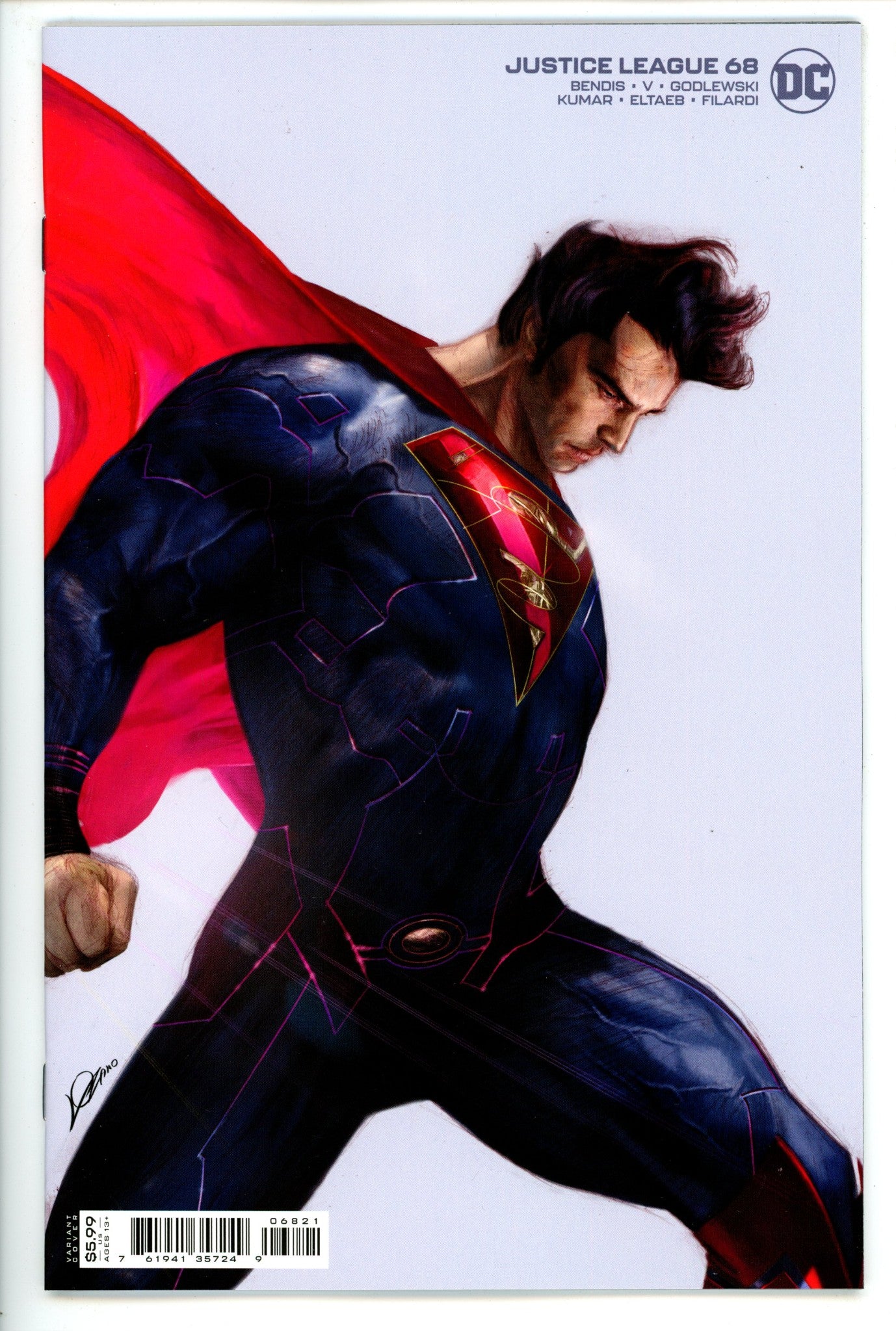 Justice League Vol 3 68 Lozano Variant (2021)