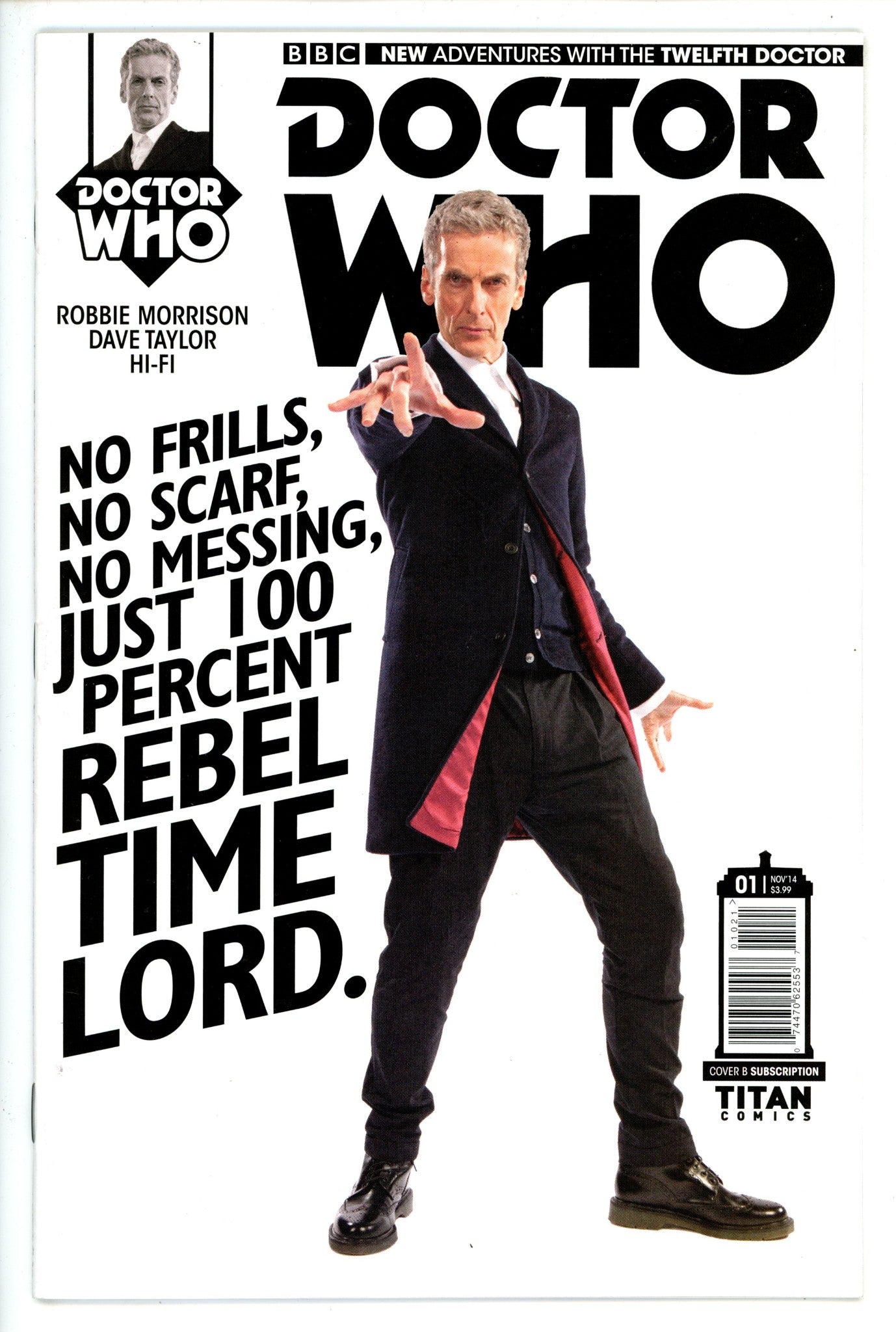 Doctor Who: New Adventures With the Twelfth Doctor 1 Subscription Variant
