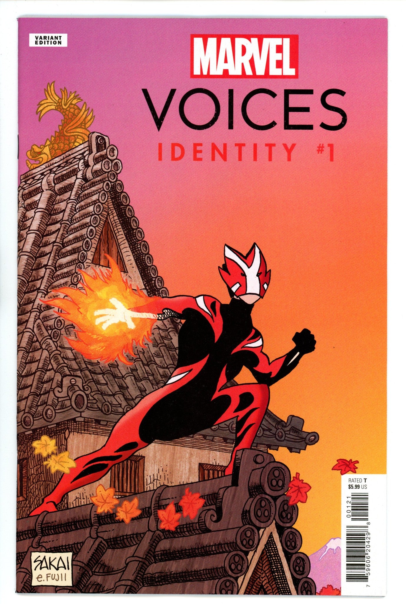 Marvels Voices Identity 1 Sakai Variant (2022)