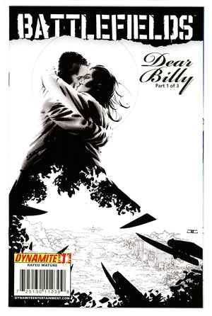 Battlefields: Dear Billy 1 Black and White Variant