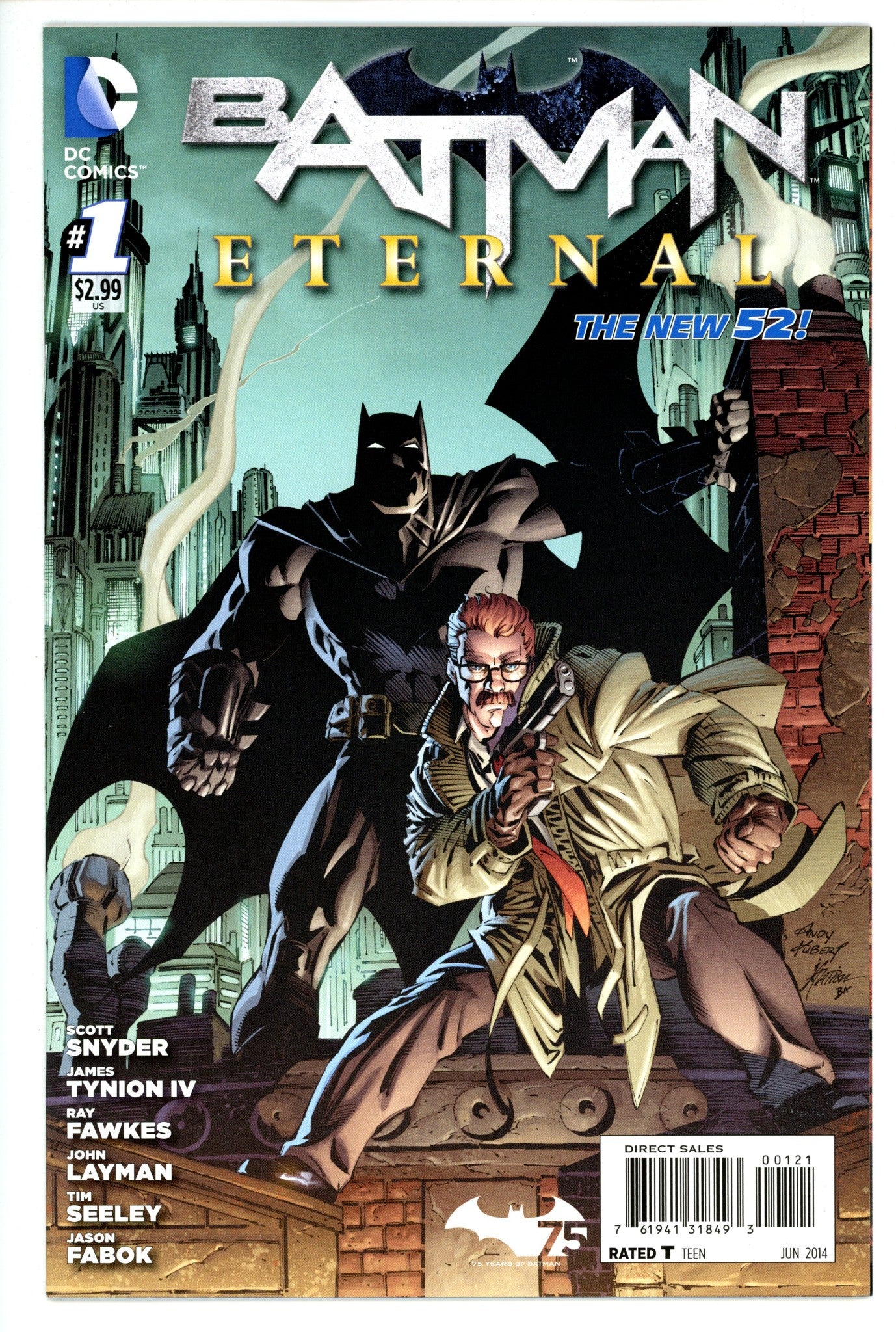 Batman Eternal 1 Kubert Variant NM