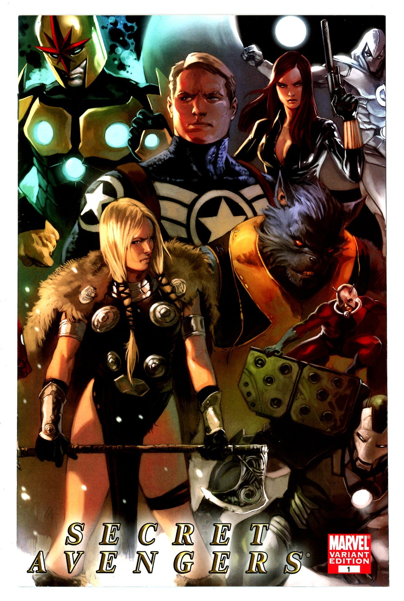 Secret Avengers Vol 1 1 Djurdjevic Variant VF