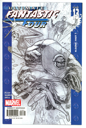 Ultimate Fantastic Four 13 Sketch Variant
