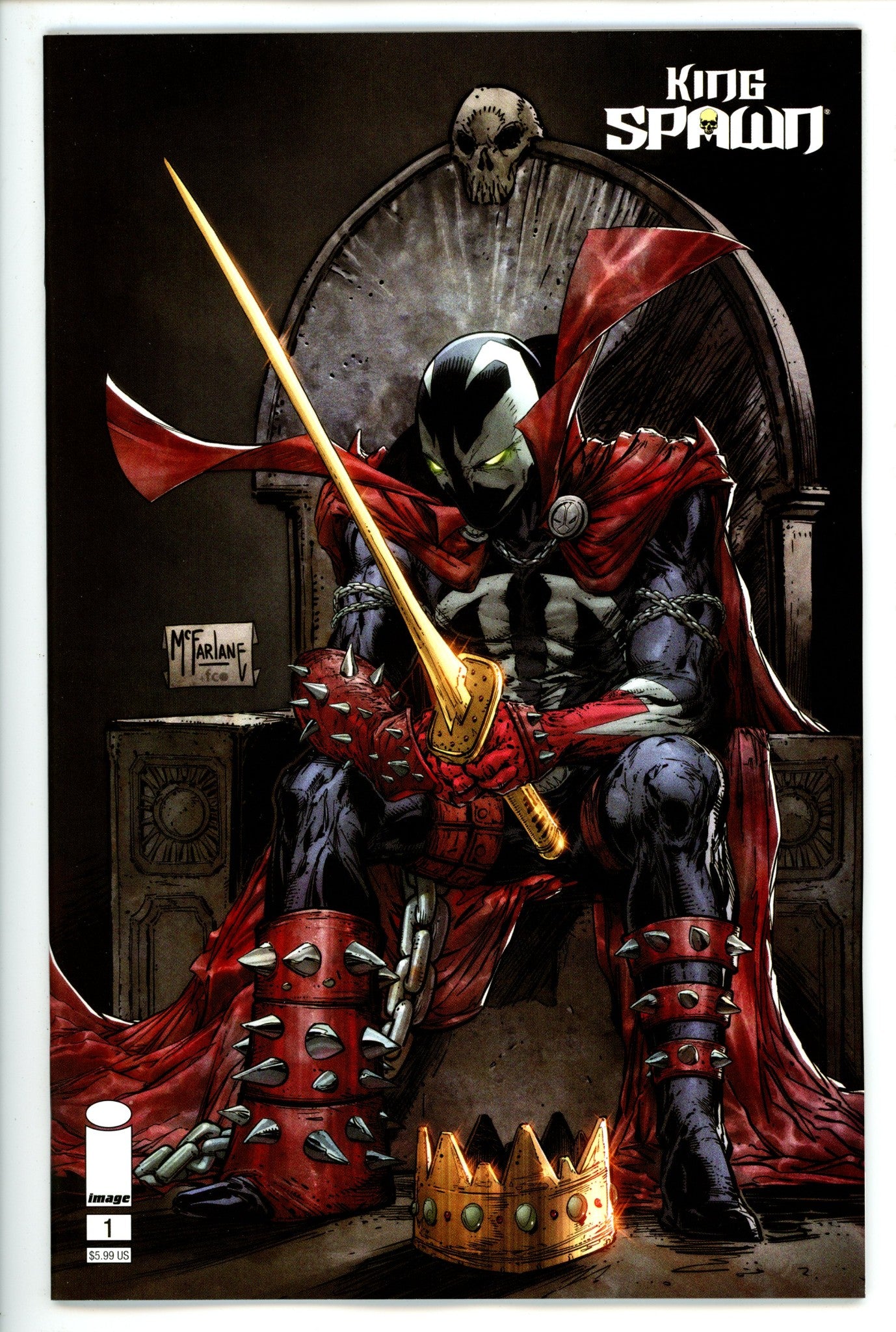 King Spawn 1 McFarlane Variant