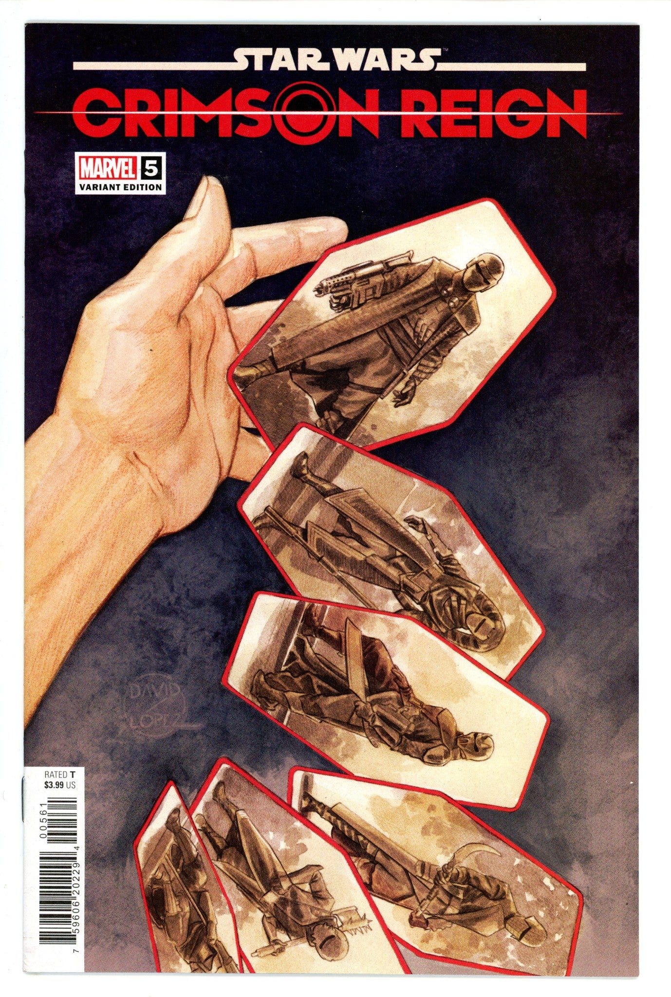 Star Wars: Crimson Reign 5 Lopez Incentive Variant VF/NM (2022)