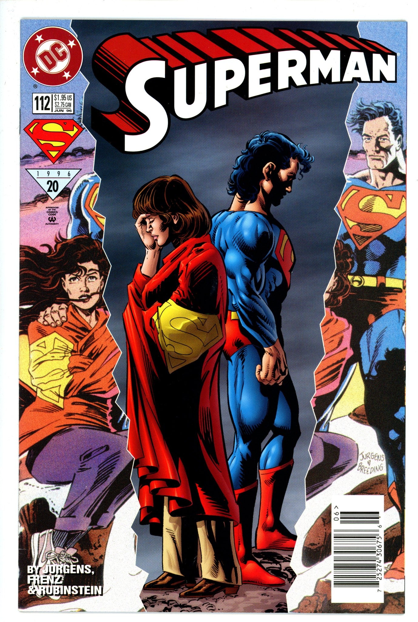 Superman Vol 2 112 Newsstand