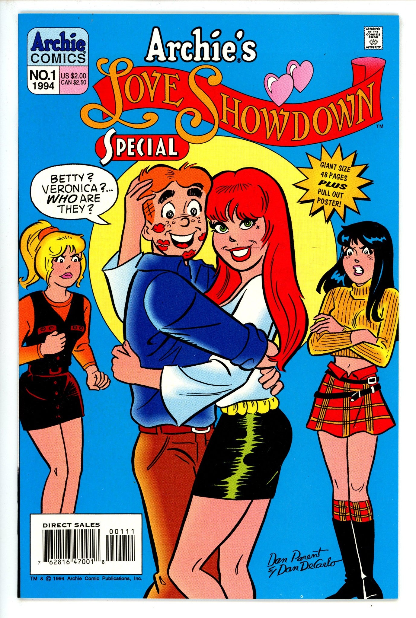 Archie's Love Showdown Special 1 NM-