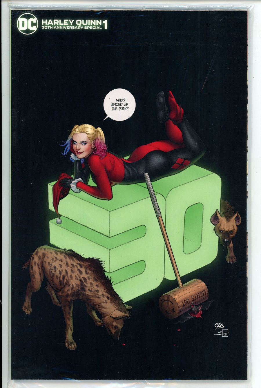 Harley Quinn 30th Anniversary Special 1 Cho Glow in the Dark Variant (2022)