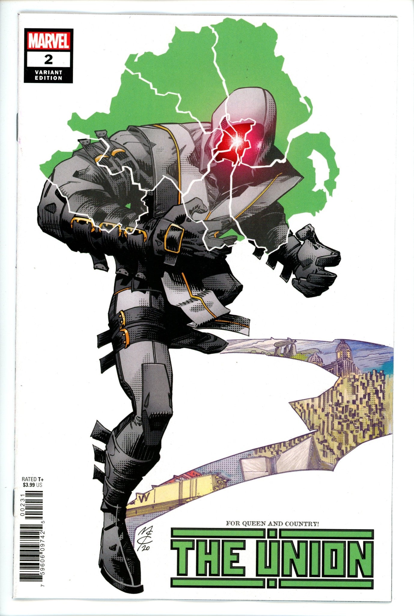 The Union 2 McCrea Variant-Marvel-CaptCan Comics Inc