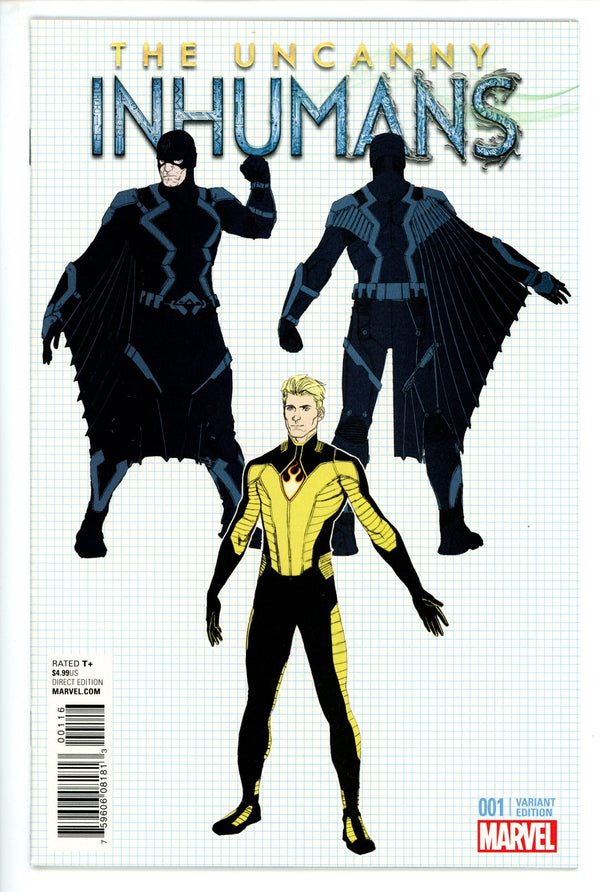 Uncanny Inhumans 1 McNiven Variant