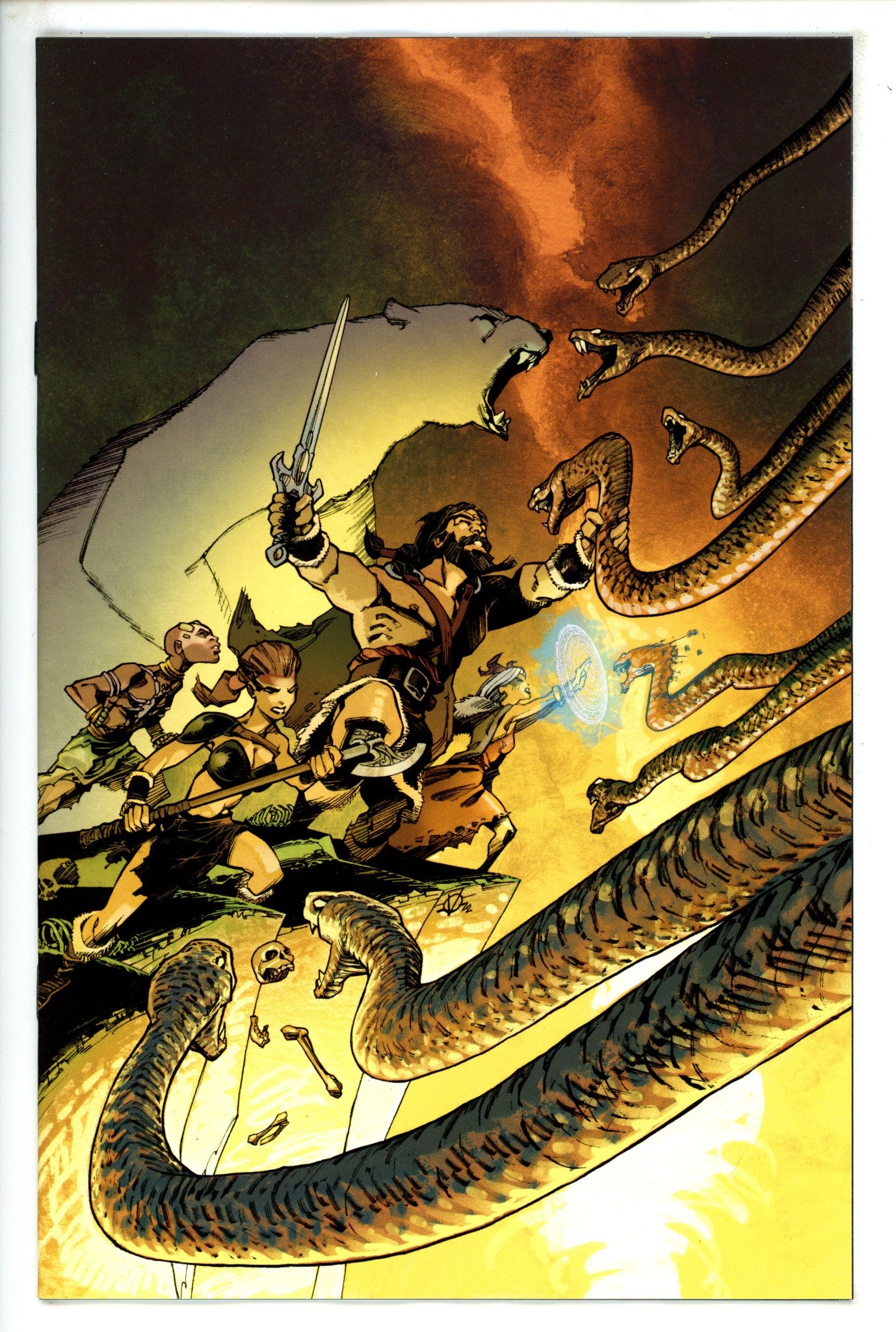 Mighty Barbarians 1 Vatine Virgin Incentive Variant NM (2023)