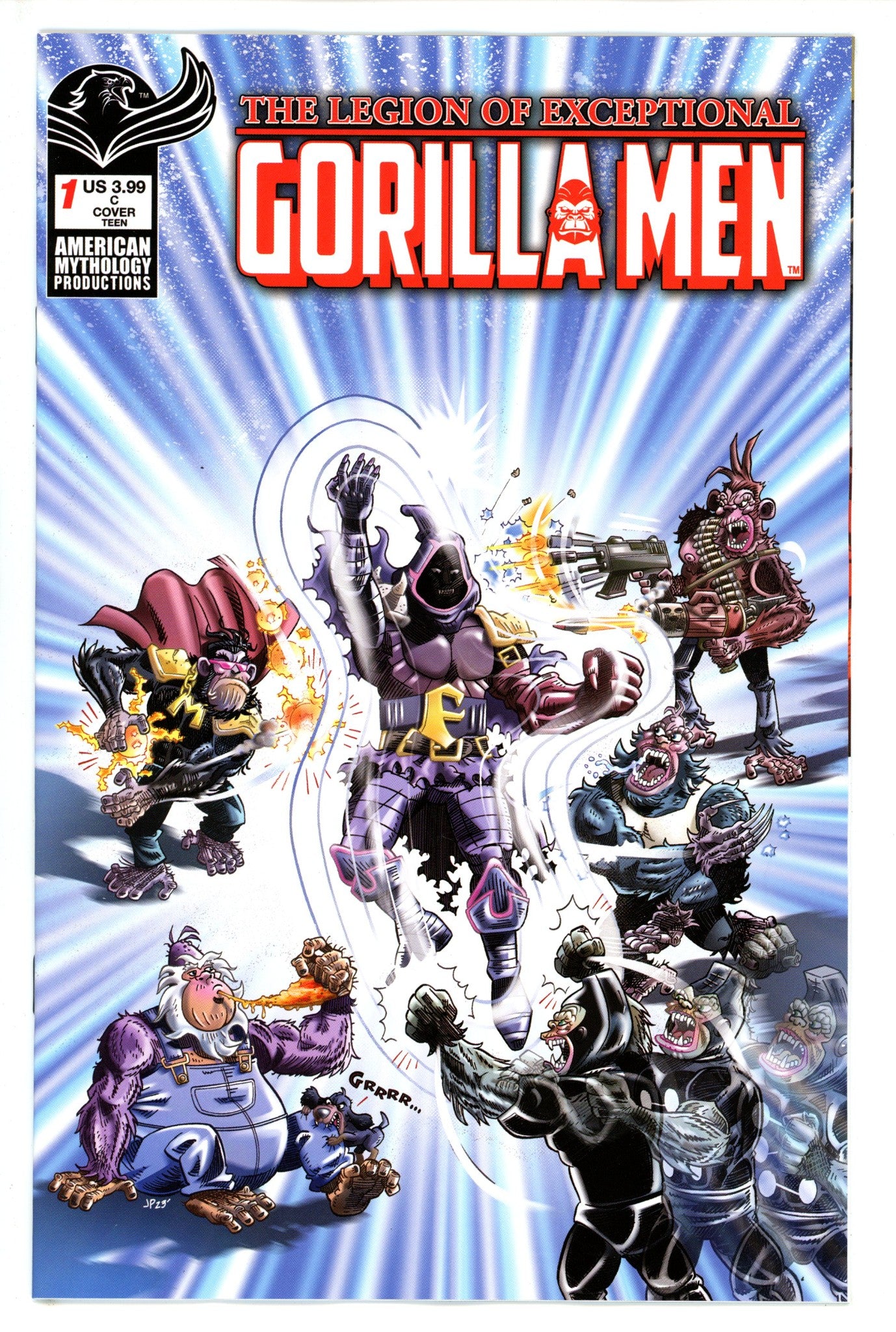 Legion Of Exceptional Gorilla Men 1 Pacheco Variant (2023)
