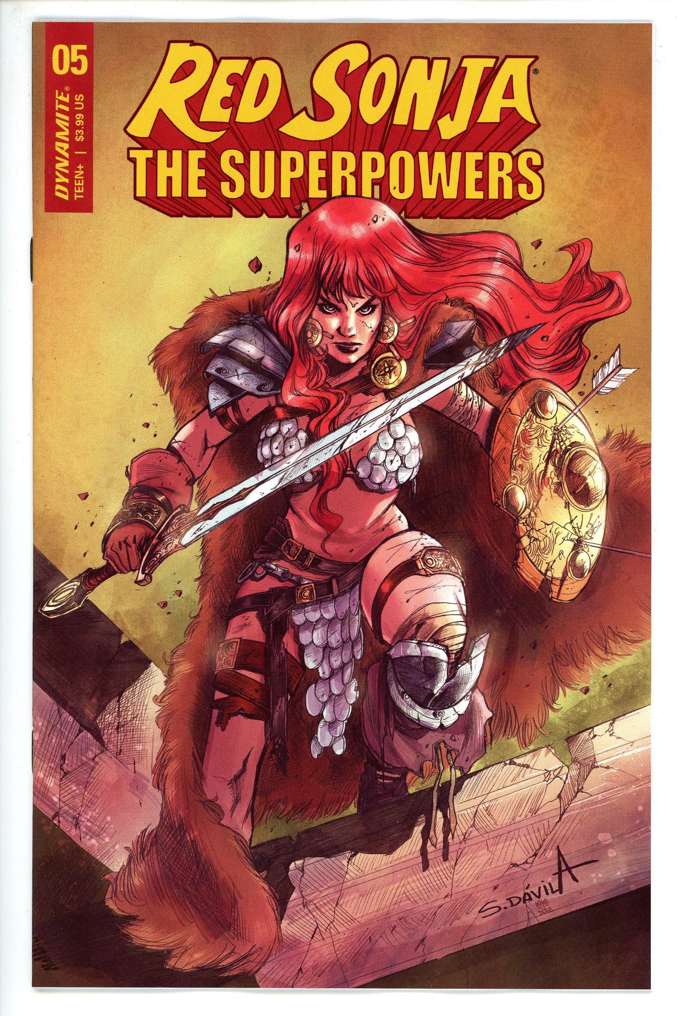 Red Sonja the Superpowers 5 Davila Variant (2021)