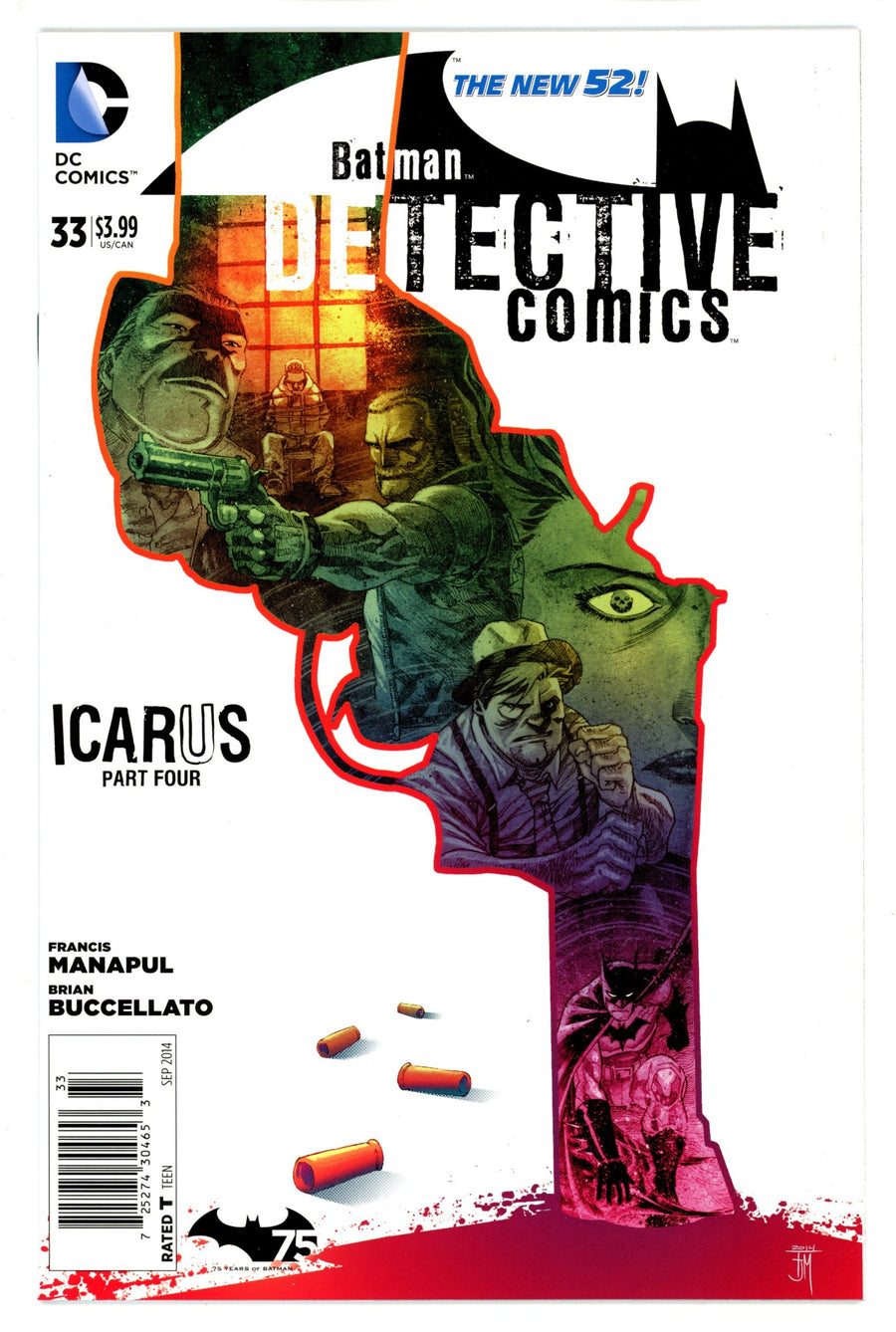 Detective Comics Vol 2 33 Newsstand VF/NM