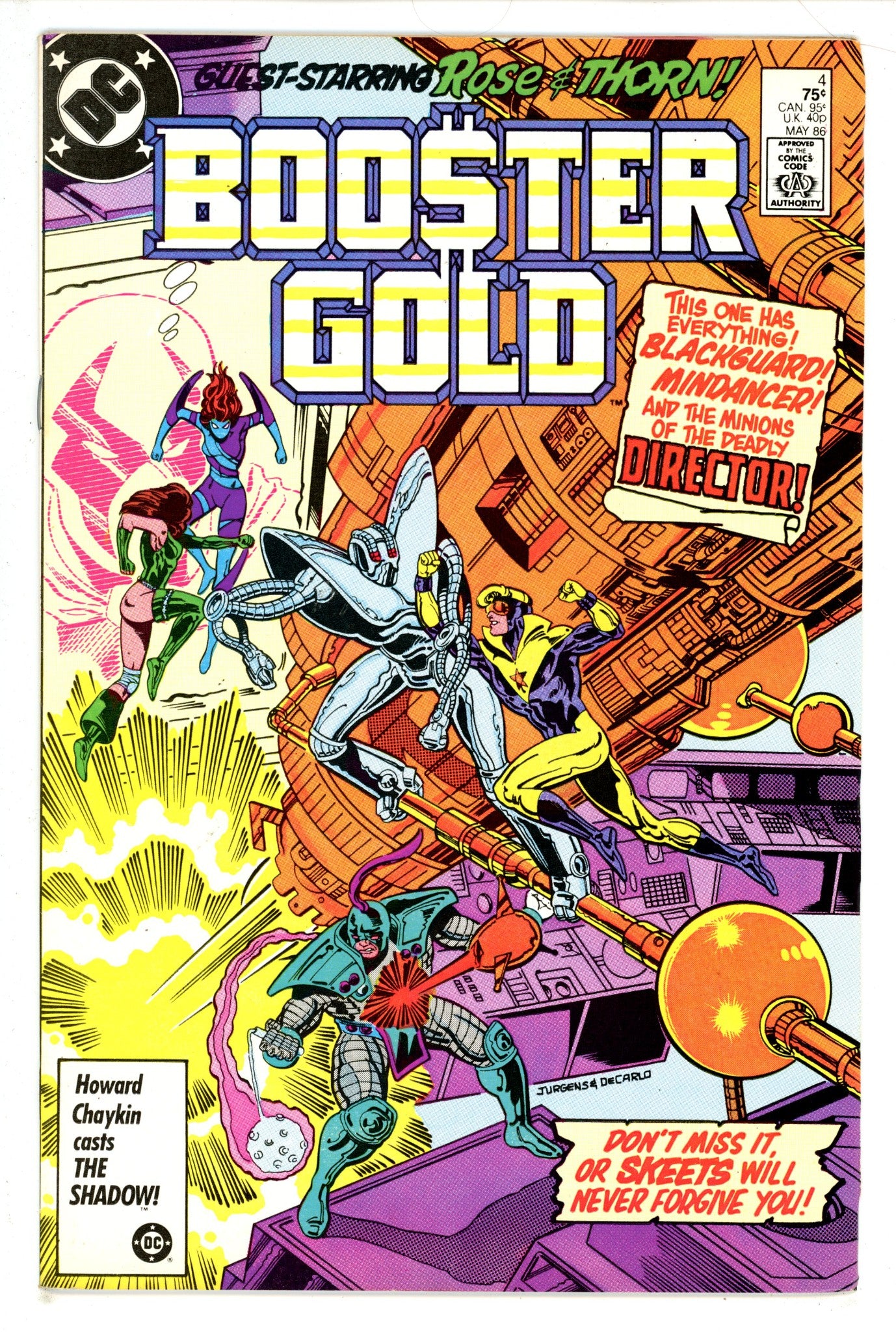 Booster Gold Vol 1 4 (1986)