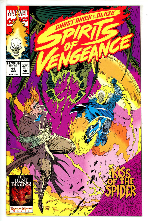 Ghost Rider / Blaze: Spirits of Vengeance 11 (1993)