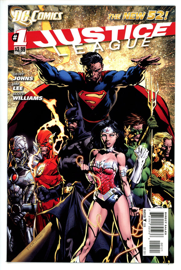 Justice League Vol 1 1 Finch Variant NM-