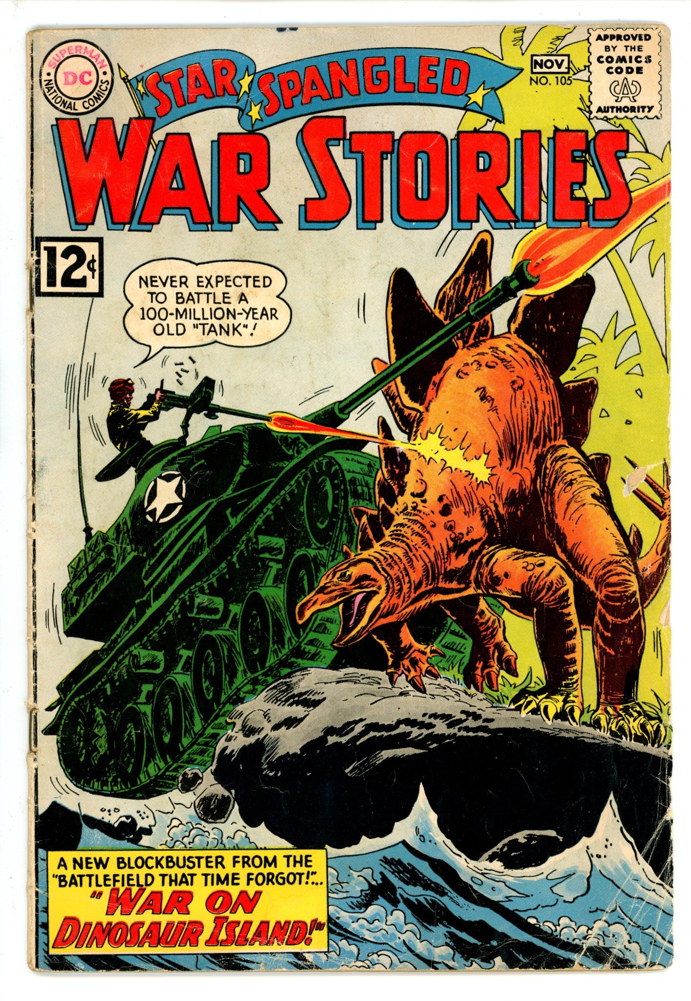 Star Spangled War Stories 105 GD+