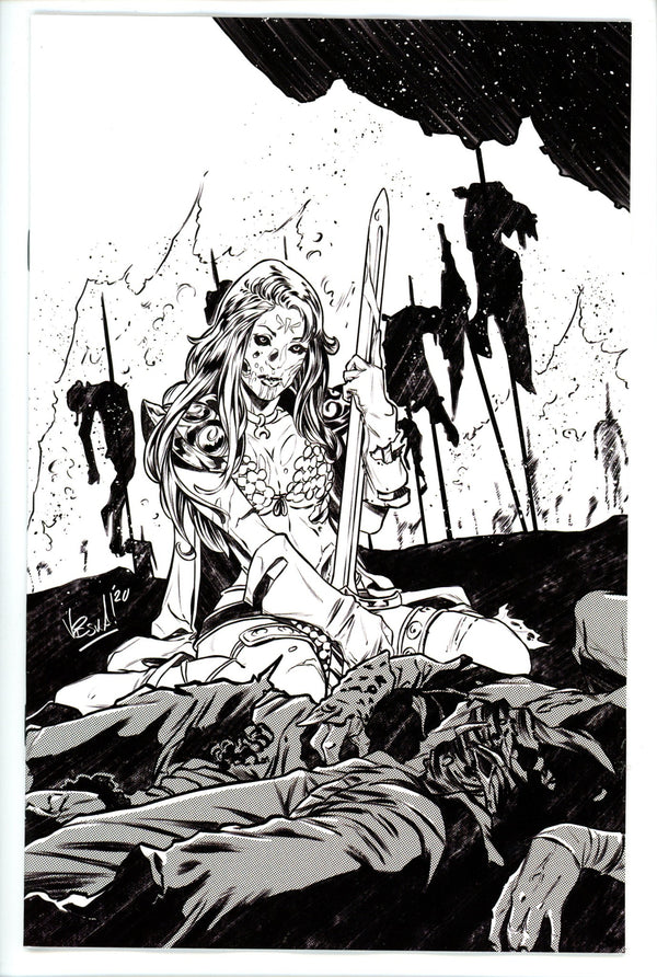 Red Sonja the Superpowers 2 Federici Variant (2021)