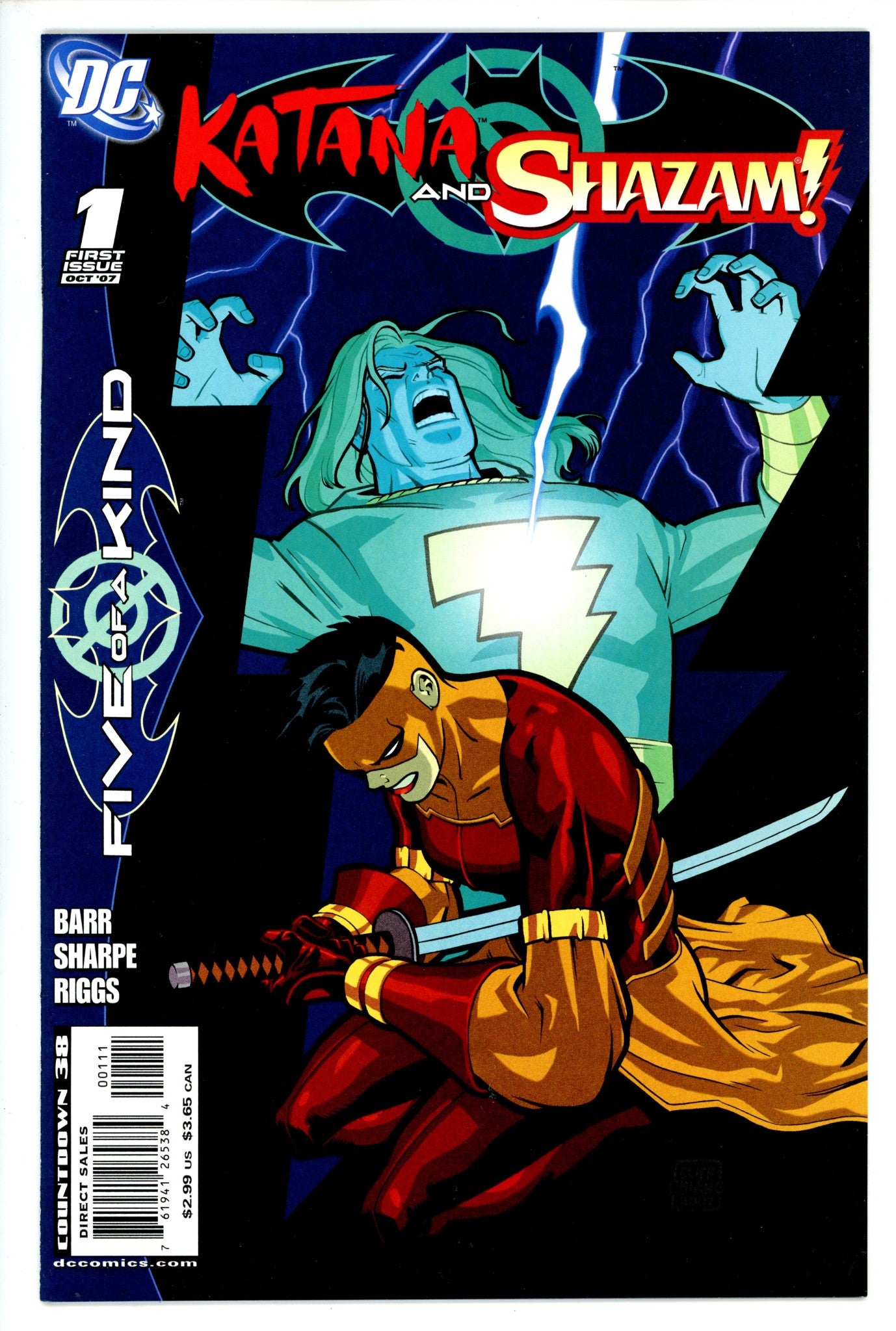 Outsiders: Five of a Kind - Katana / Shazam 1