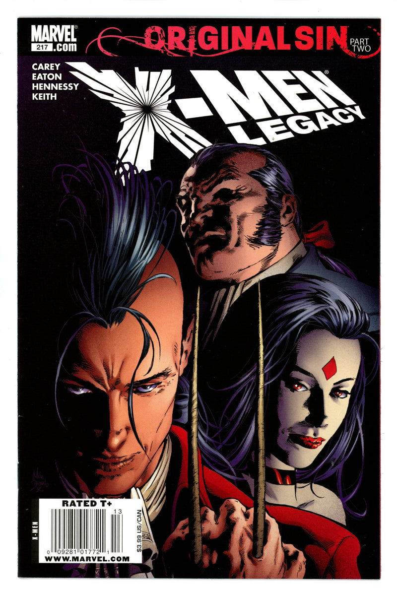 X-Men: Legacy Vol 1 217 Newsstand VF-